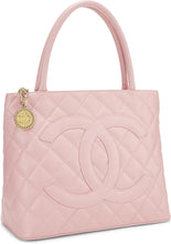 Pre-Loved Chanel Pink Quilted Caviar Medallion Tote, Pink - paid link