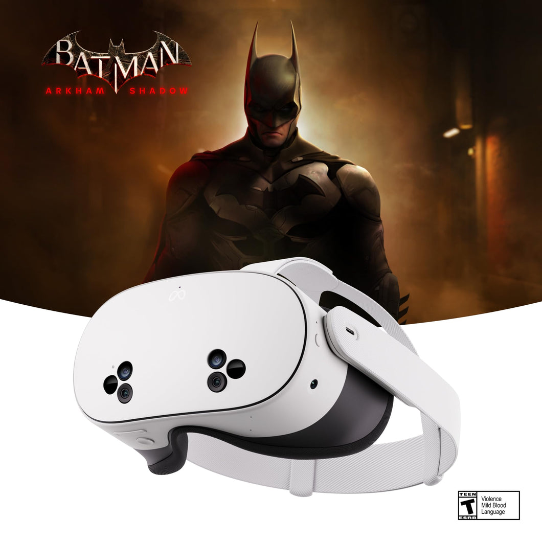 Meta Quest 3S 128GB — Get Batman: Arkham Shadow and a 3-Month Trial of Meta Quest+ Included — All-in-One Headset - Paid Link