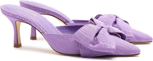 Larroude Mini Elle Pump in Iris Fabric - paid link