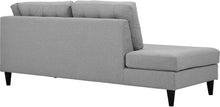 Modern Contemporary Urban Design Bedroom Living Room Bumper Bench, Grey Gray, Fabric - paid link