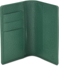 Pre-Loved Green GG Supreme Canvas Passport Holder, Green = Paid Link