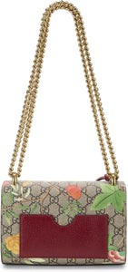 Pre-Loved Gucci Multicolor GG Supreme Canvas Tian Padlock Shoulder Bag, Multi - paid link