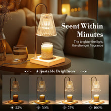 Candle Warmer Lamp, Electric Candle Lamp Warmer with Timer, Mom Christmas Birthday Gifts for Women, House Warming Gifts New Home Bedroom Decor, Dimmable Wax Melt Warmer with 2 Bulbs - Paid Link