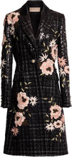 Elli Saab Embroidered Tweed Coat - paid link