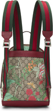 Pre-Loved Gucci Red GG Supreme Canvas Tian Eden Backpack Small, Red - paid link