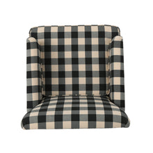 Christopher Knight Home Evete Tufted Fabric Club Chair, Black Checkerboard - paid link