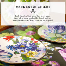 MACKENZIE-CHILDS Cork-Back Placemats, Hard-Finish Washable Table Mats, Set of 4, White Flower Market - paid link