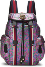 Pre-Loved Gucci Multicolor Brocade Tiger Head Animalier Backpack Small, Multi - paid link