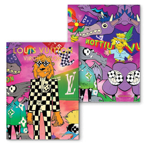 Louis Vuitton: Virgil Abloh (Classic Cartoon Cover) - Assouline Coffee Table Book - paid link