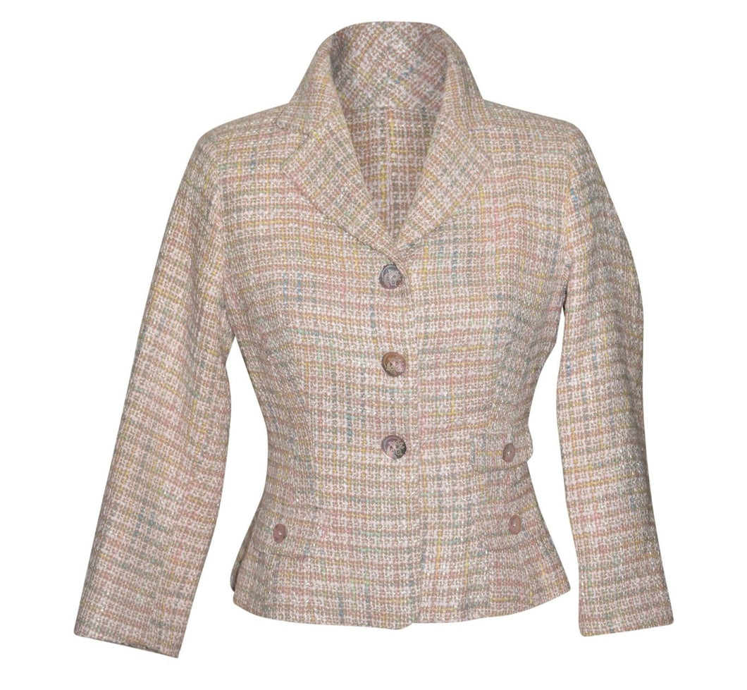 Vertigo Paris Tweed Blazer - Small NWT