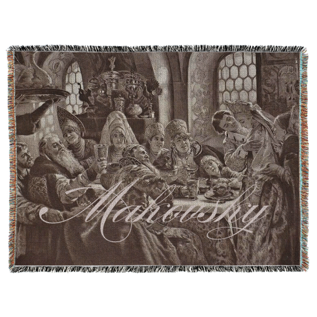 A Boyar Wedding by Makovsky Oversized Tapestry Blanket
