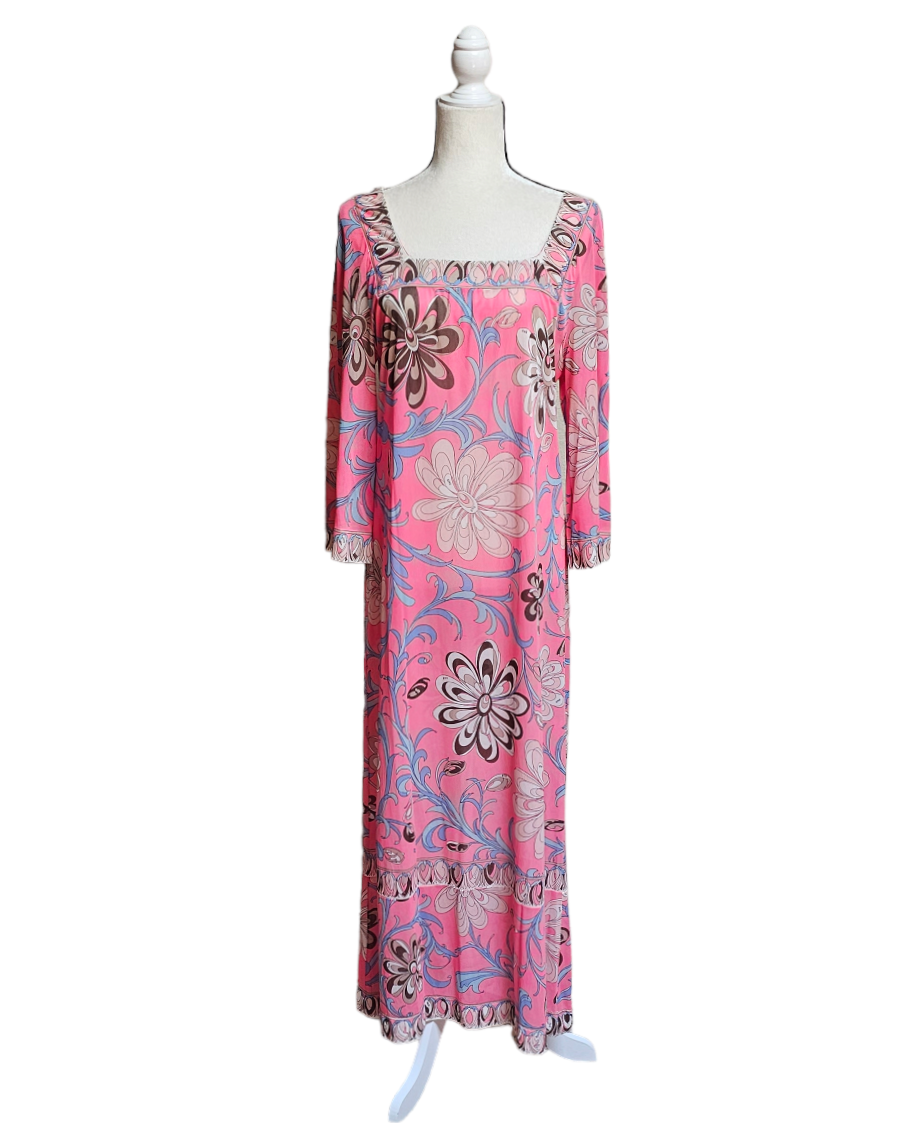 emilio pucci slip dress Midnight Dolls Vintage soft in presence 1960's Vintage Emilio Pucci for