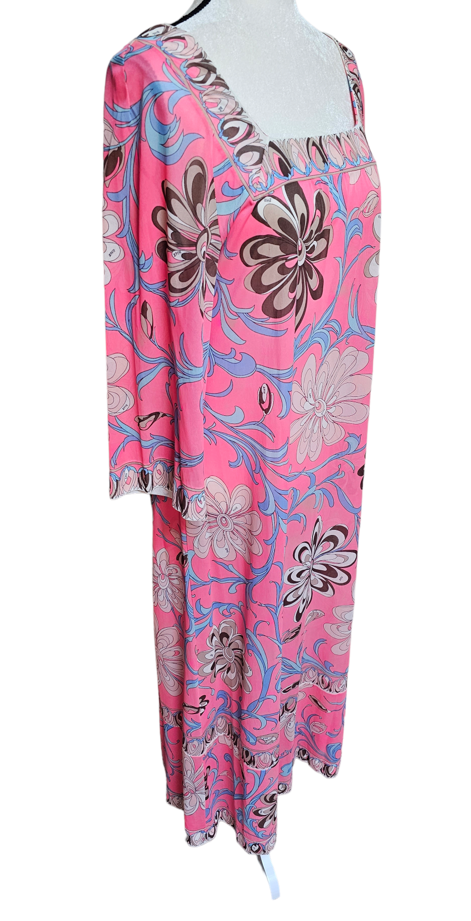 1960's Vintage Emilio Pucci for Formfit Rogers Signature Fabric Slip D – Designs by Alice Lowe 1960's Vintage Emilio Pucci for Formfit Rogers Signature Fabric Slip D – Designs by Alice Lowe