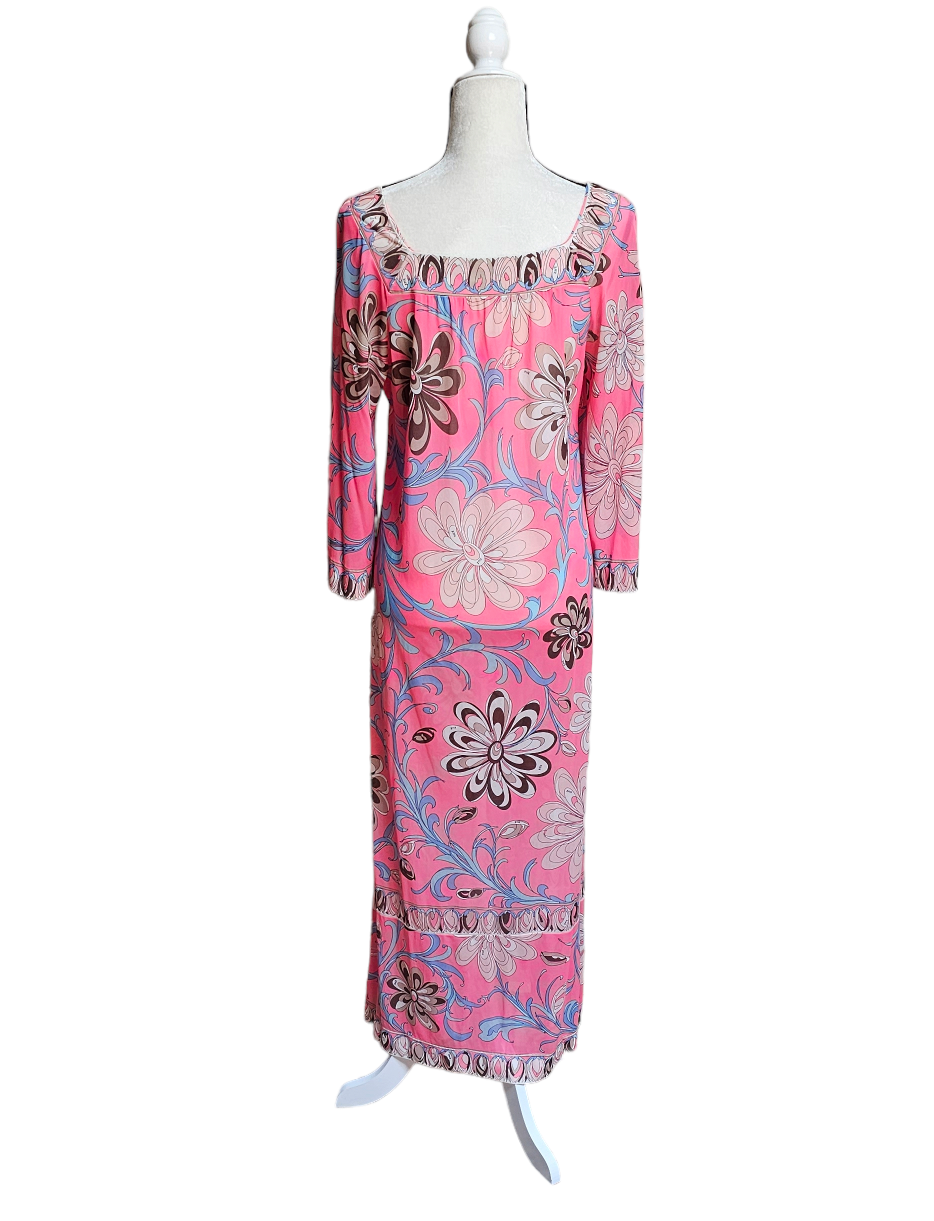 1960's Vintage Emilio Pucci for Formfit Rogers Signature Fabric Slip D – Designs by Alice Lowe 1960's Vintage Emilio Pucci for Formfit Rogers Signature Fabric Slip D – Designs by Alice Lowe