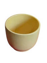 Rare Original, hard to find color, Vintage 1960’s/1970’s Gainey Ceramics T-10 Matte Yellow Midcentury Pottery Planter Pot
