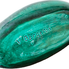 Victor Jules Bergeron, Jr. Trader Vic Vintage Green Ceramic Signed Planter