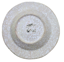Large Handmade 1960s Alvino Bagni Ashtray Bowl Italian Pottery