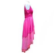 Be Blumarine Evening Gown Made in Italy Pink Fuchsia Orange Tulle Midi Dress 6