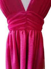 Be Blumarine Evening Gown Made in Italy Pink Fuchsia Orange Tulle Midi Dress 6