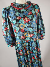 Vintage Prairie Dress by Jane Schaffhausen Belle France Size 12