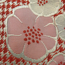 Christian Dior Houndstooth Poppies Silver Lurex Blazer Size 2