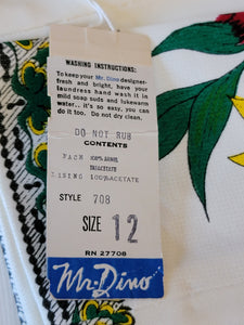 Rare Vintage 1960's Mr. Dino Pants New Old Stock with original tag