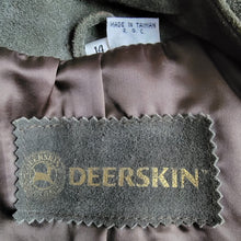 Vintage Deerskin Genuine Leather Blazer