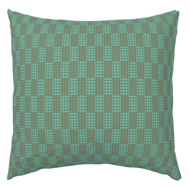 Bluegreen Collection No. 11 - Decorative Pillow Cover