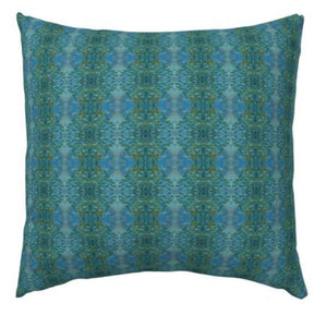 Bluegreen Collection No. 1 - Decorative Pillow Cover