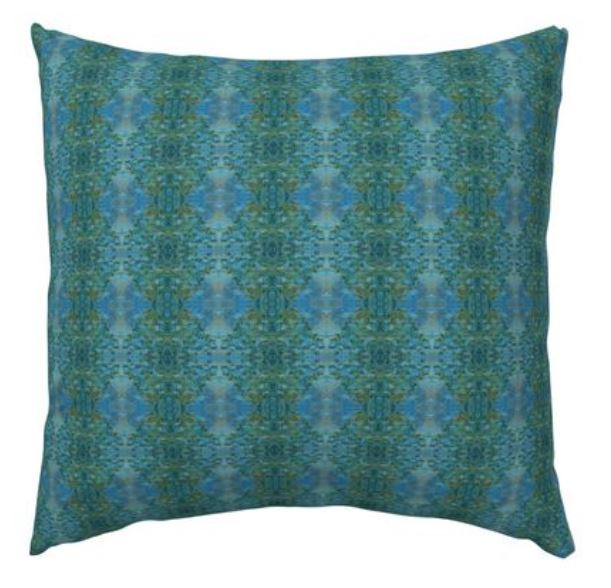 Bluegreen Collection No. 1 - Decorative Pillow Cover