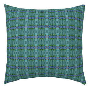 Bluegreen Collection No. 4 - Decorative Pillow Cover