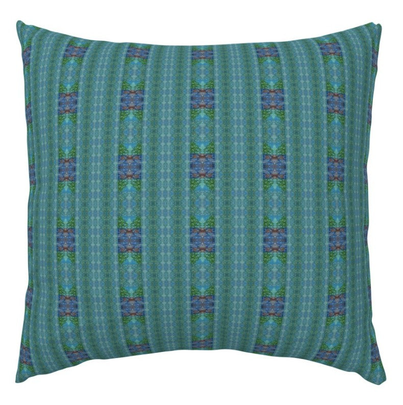 Bluegreen Collection No. 6 - Decorative Pillow Cover