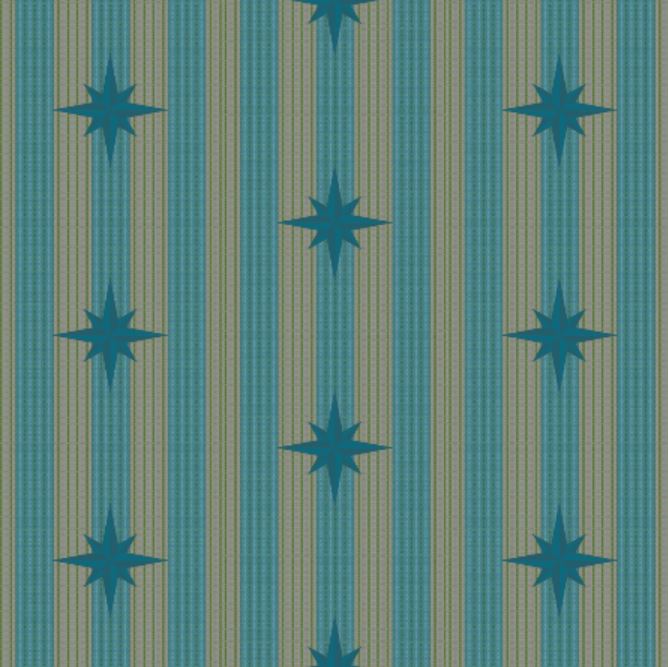 Bluegreen Collection No. 7 - 1 Yard Fabric
