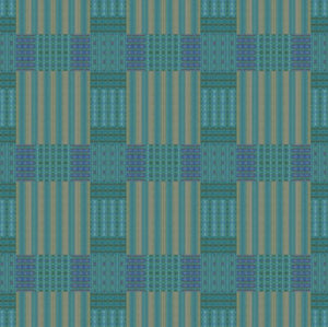 Bluegreen Collection No. 9 - Decorative Pillow Cover