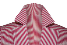 Trina Turk Lightweight Pink White Striped Jacket Blazer Size 6