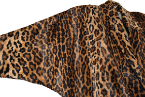 Vintage Lillie Rubin Lightweight Leopard Print Coat