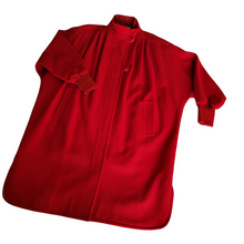 Herman Kay Oversized Red Wool Coat Size M-L