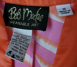 Vintage Bob Mackie Wearable Art Caftan Size M